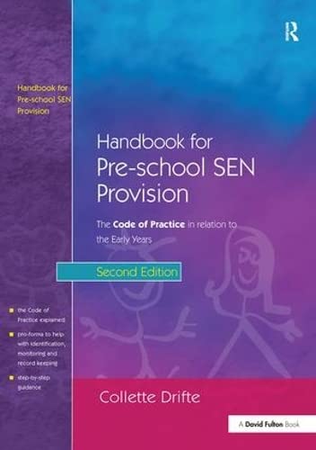 Cover of Handbook for Pre-School SEN Provision