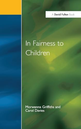 Cover of In Fairness to Children