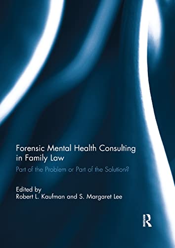 Cover of Forensic Mental Health Consulting in Family Law