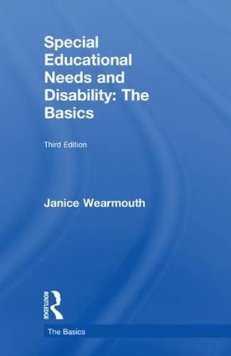 Cover of Special Educational Needs and Disability