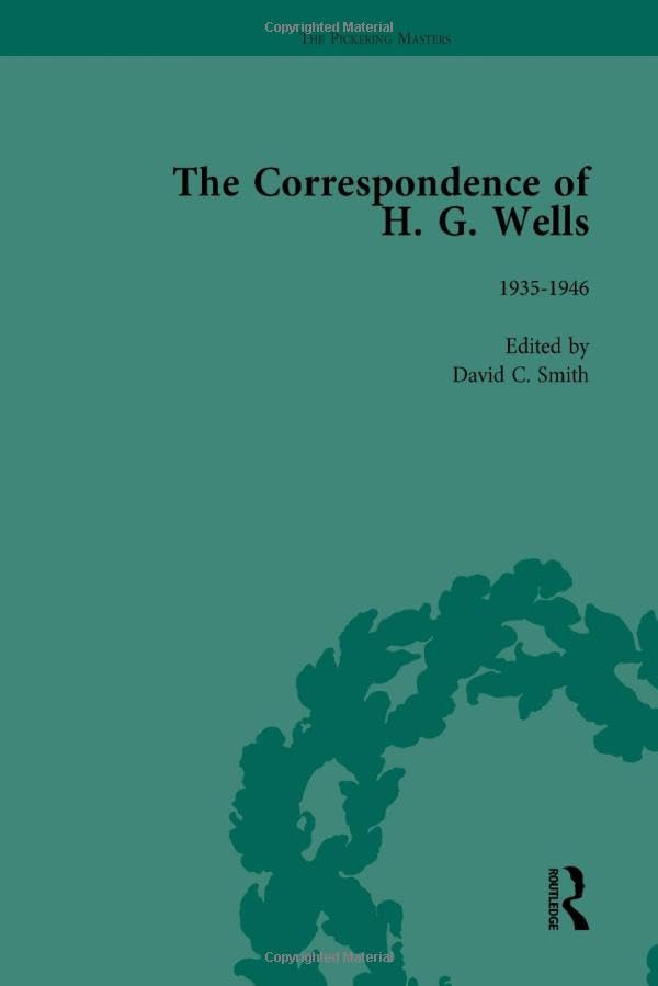 The Correspondence of H G Wells, Vol. 4 book cover