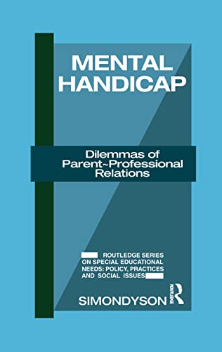 Cover of Mental Handicap