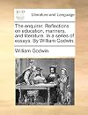 The enquirer;: Reflections on education, manners, and literature in a series of essays (Reprints of economic classics)