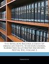 Rebellion Record: A Diary of American Events, Index, Volume 2