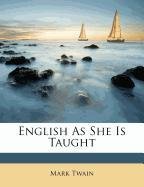 English as She is Taught book cover