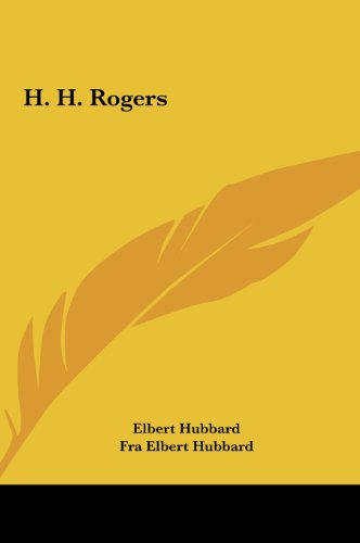 H. H. Rogers book cover