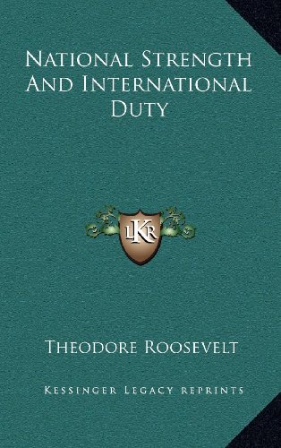 National Strength And International Duty book cover