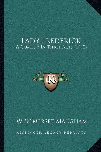 Lady Frederick book cover