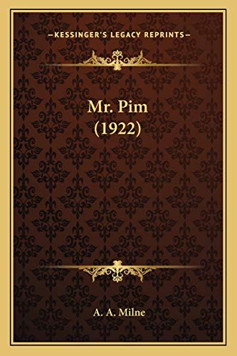 Mr. Pim cover