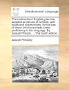 The rudiments of English grammar adapted to the use of schools; with examples of English composition