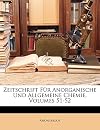 Zeitschrift für Anorganische und Allgemeine Chemie. Band 562 - 564.