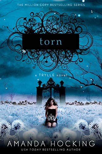 Torn book cover