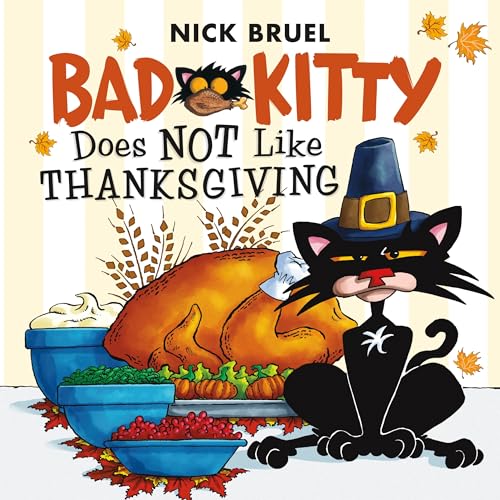 Bad Kitty Does Not Like Thanksgiving book cover