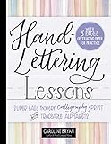 Hand-Lettering Lessons: Super Easy Modern Calligraphy + Print with Traceable Alphabets