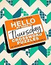 The New York Times Hello, My Name Is Thursday: 50 Thursday Crossword Puzzles