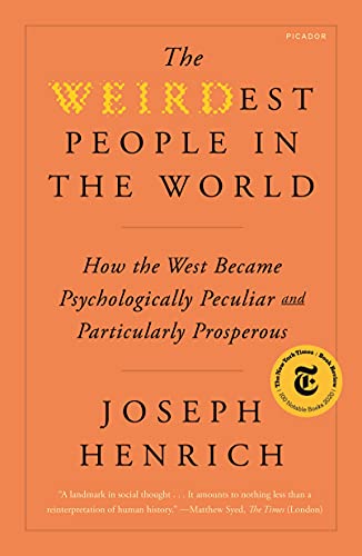 The WEIRDest People in the World book cover