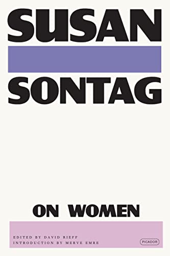 Susan Sontag on Women book cover