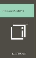 The Family Failing book cover