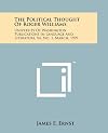 The Political Thought of Roger Williams