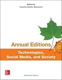 Annual Editions Technologies Social Media And Society 21e