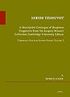 Seride teshuvot a descriptive catalogue of responsa fragments from the Jacques Mosseri collection, Cambridge University Library