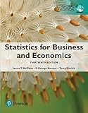 Statistics For Business And Economics Global Edition