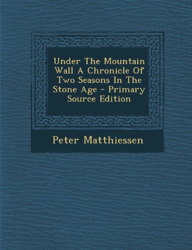 Under The Mountain Wall book cover