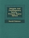 Religion and Contemporary Society - Primary Source Edition