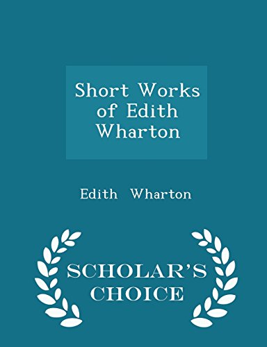Short Works of Edith Wharton cover