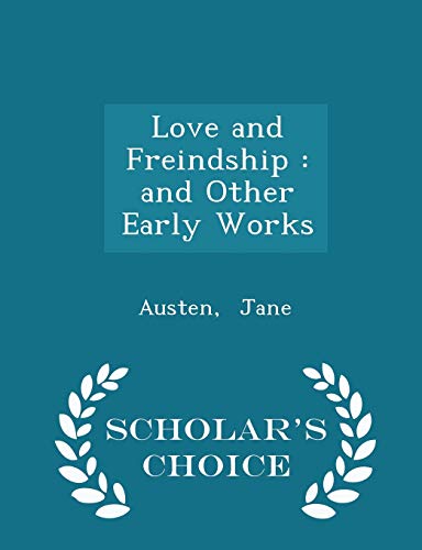 Love and Freindship book cover