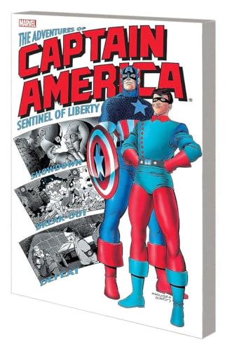 The Adventures of Captain America: Sentinel of Liberty book cover
