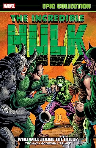 Who Will Judge The Hulk? (By: Roy Thomas) cover