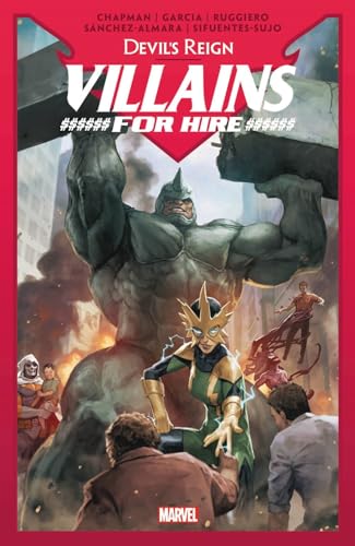 Villains For Hire book cover