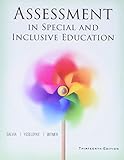 Assessment In Special And Inclusive Education