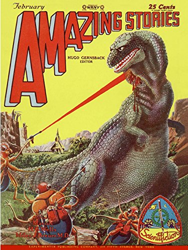 Amazing Stories, February 1929 book cover