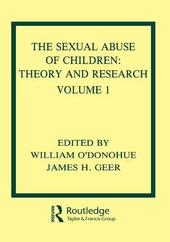 Cover of Sexual Abuse of Children : Volume I