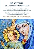 Psautier De La Sainte Vierge Marie