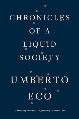 Chronicles of a Liquid Society book cover