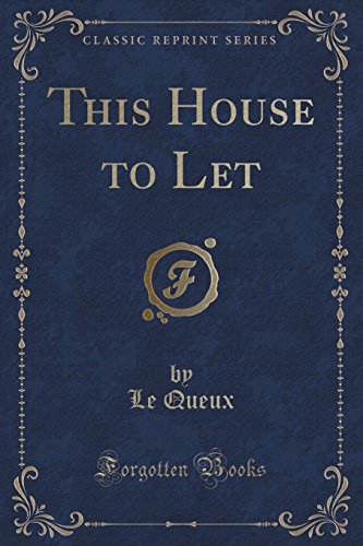 This House to Let cover