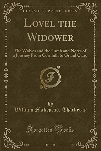 Lovel the Widower book cover