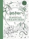 Harry Potter Magical Creatures Postcard Coloring Book