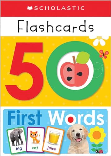 Cartwheel Books Language Skills Vehicles 50 First Words Flashcards