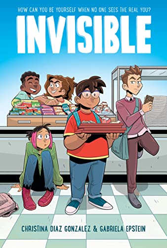 Invisible book cover