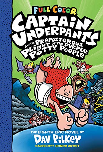 Captain Underpants and the Preposterous Plight of the Purple Potty People book cover