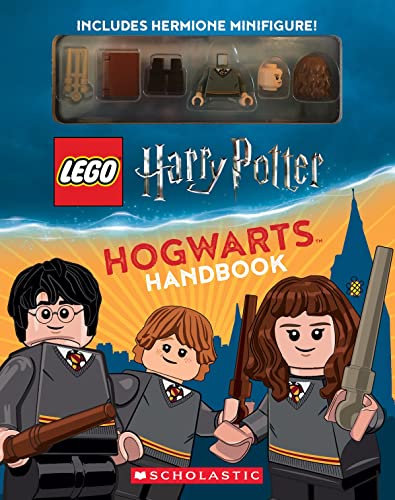 Cover of LEGO Harry Potter Hogwarts Handbook with Hermione Minifigure