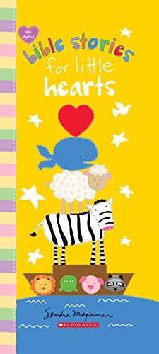 Bible Stories for Little Hearts book cover