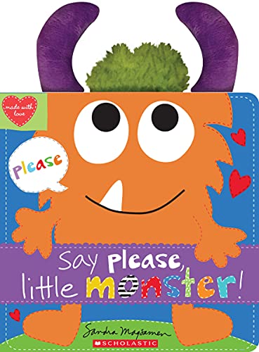 Say Please, Little Monster! book cover