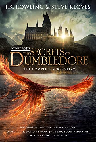 The Secrets of Dumbledore – The Complete Screenplay (With: Steve Kloves) cover