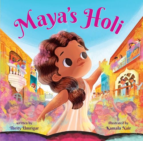 Maya's Holi book cover