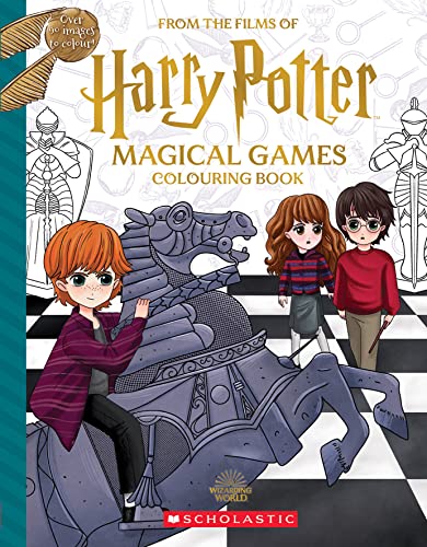 Cover of Magical Games and Sports Coloring Book (Harry Potter)